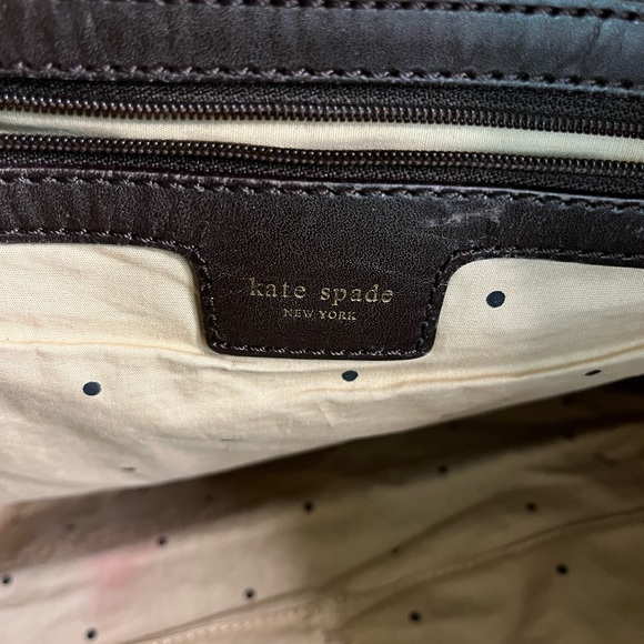 Kate Spade deep burgundy hobo bag GUC - Picture 13 of 16